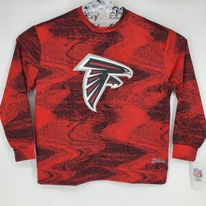 Atlanta Falcons Pullover Mens Small Sweatshirt Sweater Red NFL Football S